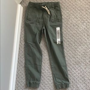 Boys khaki jogger